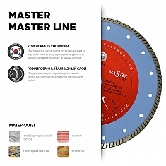 Характеристики и применение алмазного отрезного круга Diam Master Line Turbo Master 115 мм