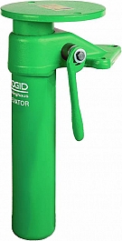 Механический подъемник тисков слесарных настольных с наковальней Ridgid Junior 120