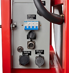 Разъемы электрощита гидравлического стыкового сварочного аппарата для пнд труб Gas Fusion Red-500 (220 V)
