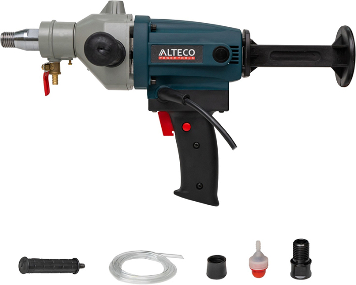 Дрель алмазного бурения Alteco DD 1713 с принадлежностями